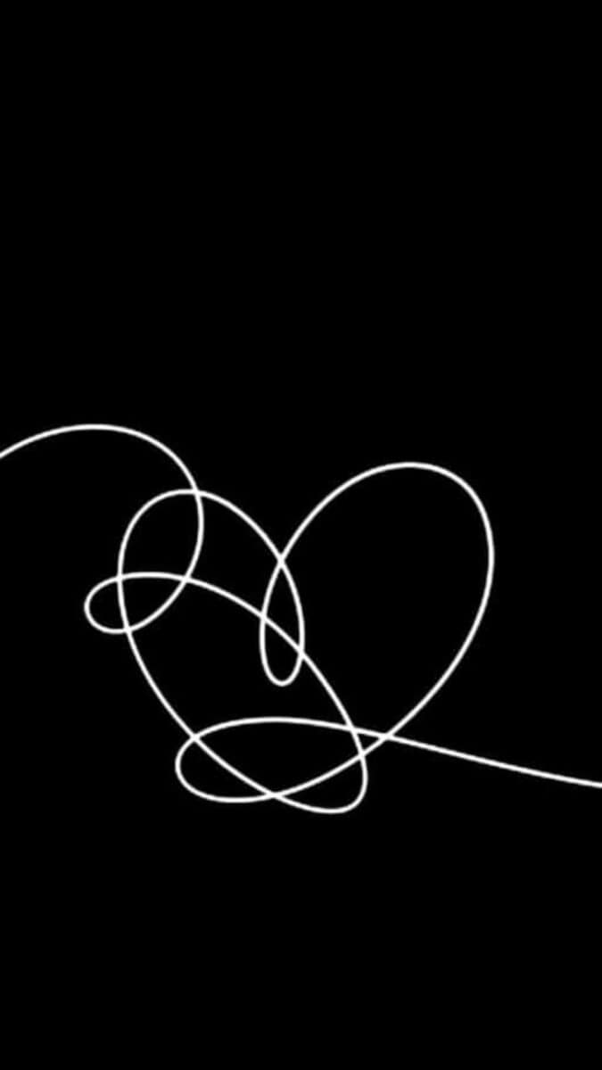 heart Black Aesthetic Wallpapers