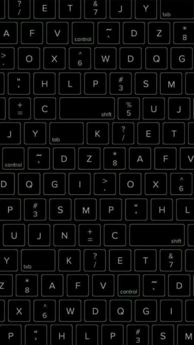 keyboard Black Aesthetic Wallpapers