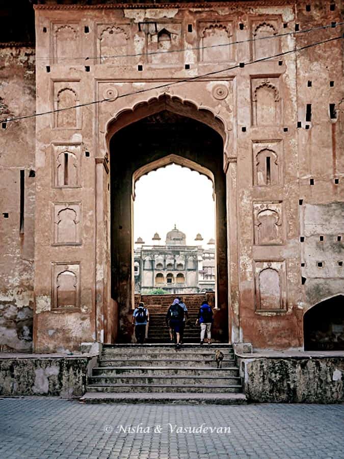 Orchha Fort Complex Main entrance