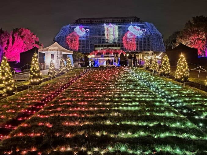 Christmas Garden Botanischer Garetn Berlin 2025