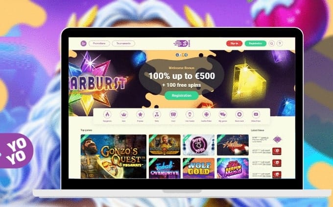 Yoyo 100 free spins