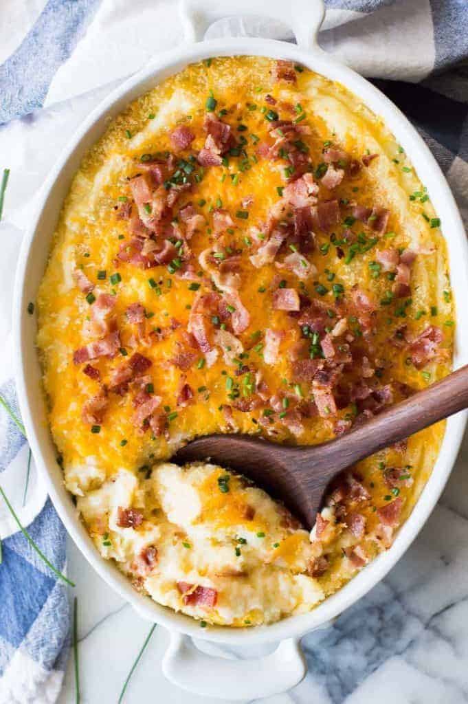 Mashed Potato Casserole potato thanksgiving side dishes