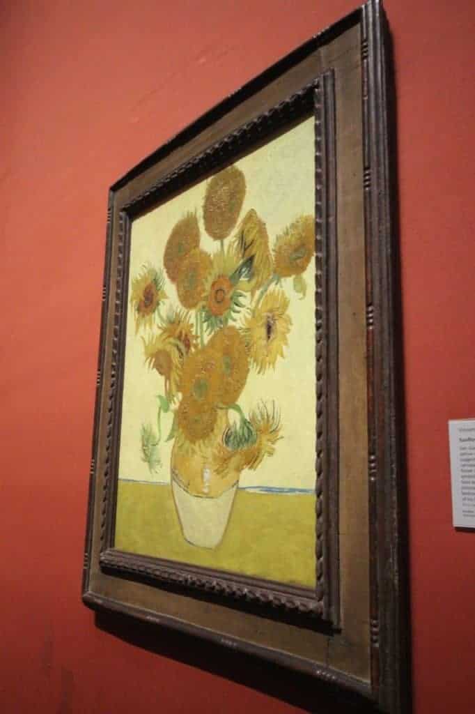 Sunflowers, 1888, Vincent van Gogh art