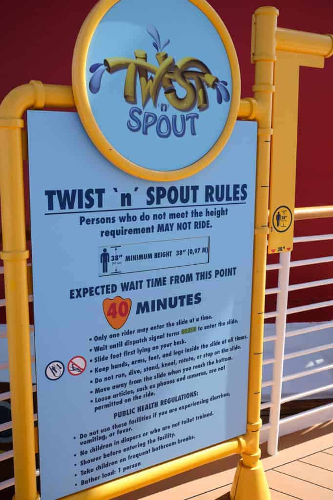 Twist 'n Spout Rules Disney Wonder Port of San Juan Wonder to New Orleans