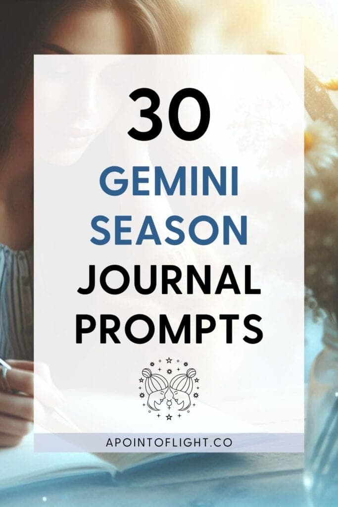 18 Gemini Season Journal Prompts