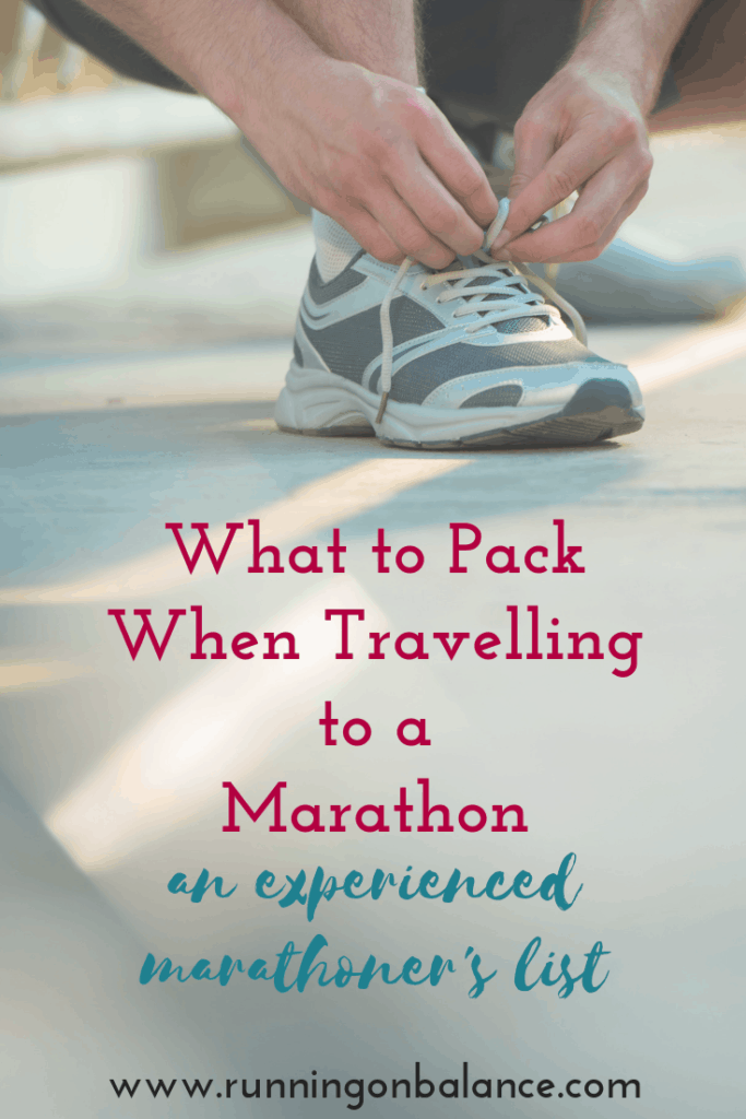 What to Pack When Travelling to a Marathon