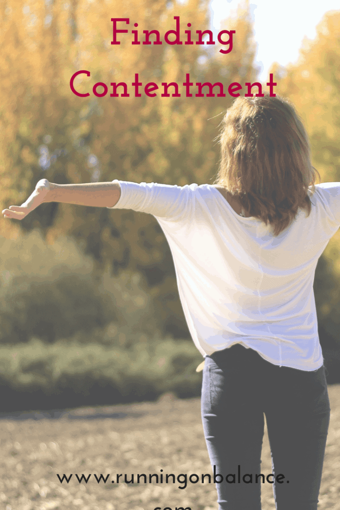 finding contentment