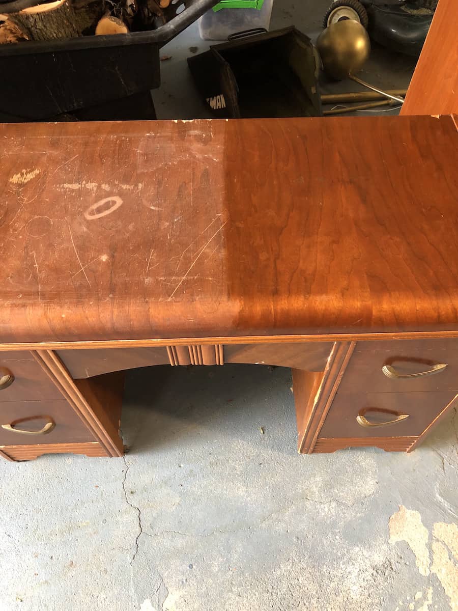 veneer dresser makeover