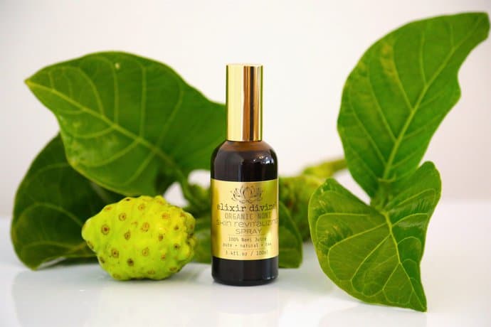 Organic Hawaii Noni Juice Skin Spray ElixirDivine