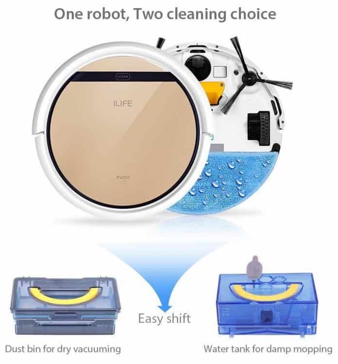 iLife V5s Robot Vacuum And Mop - BillLentis.com