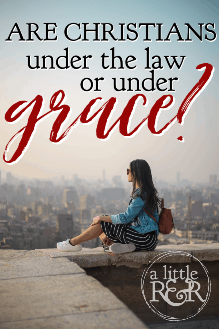 Are we under the law or under grace? Paul addressed this, but what does it mean for Christians today and does it absolve us from the Old Testament? #alittlerandr #grace #oldtestament #onlineBiblestudy #Bible