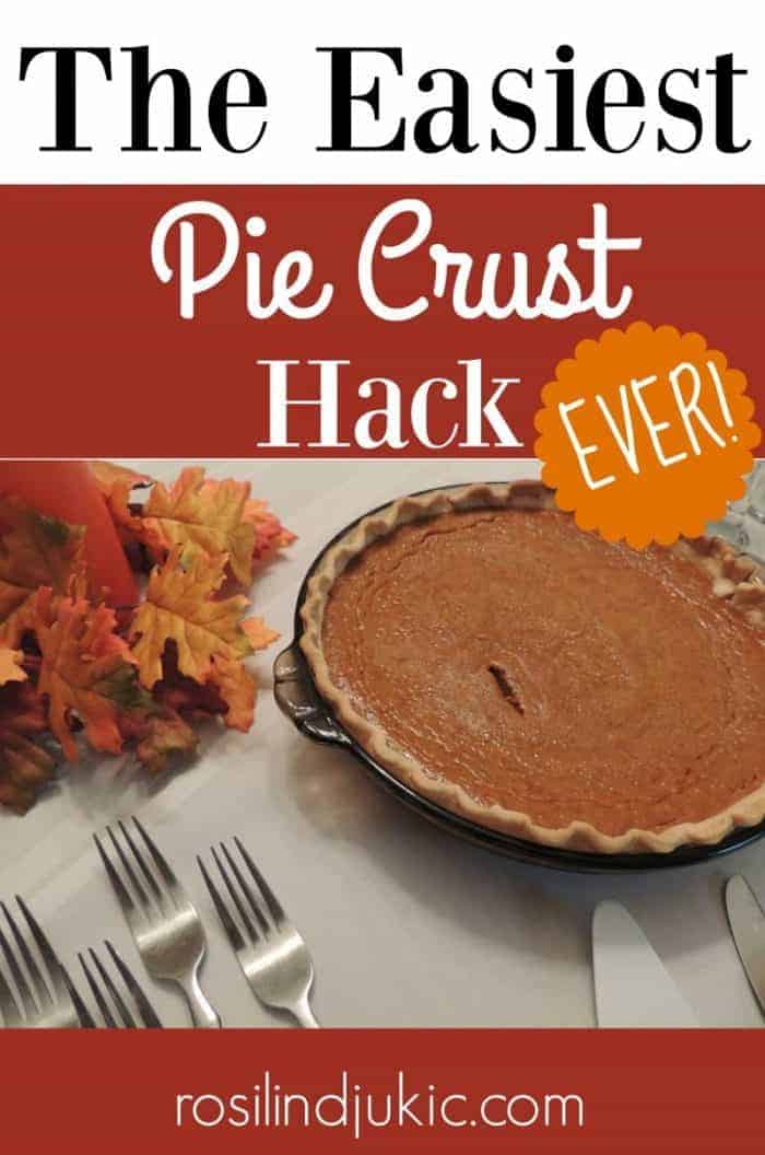 The Easiest Pie Crust Hack Ever!