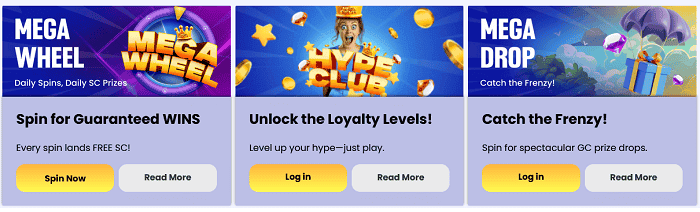 Mega Frenzy Bonuses and Promotions 