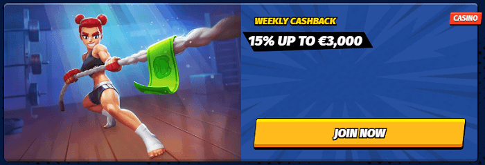 Enjoy Cashback and Reload Bonus at BigClash Casino! 