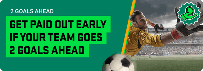 Boabet Early Payout 2 Goals Ahead 