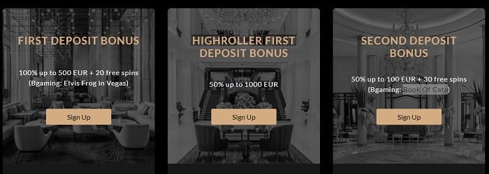 First Deposit Bonus: 100% + 20 FS 