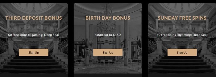 Premier Rewards, VIP Promotions, Free Spins Bonuses 
