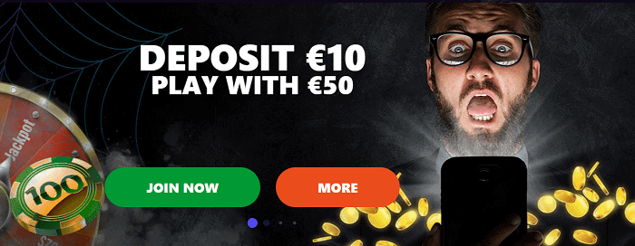 Deposit 10 get 50 to play for