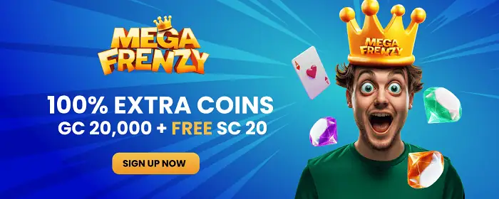Mega Frenzy USA Casino Welcome Bonus 