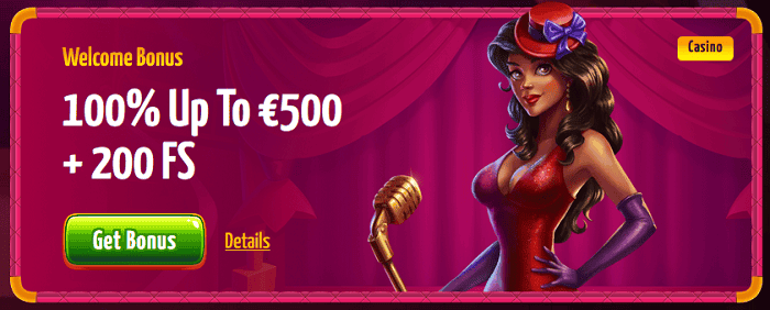 200 free spins bonus in Joker8