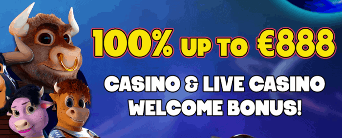 100% wlecome bonus 