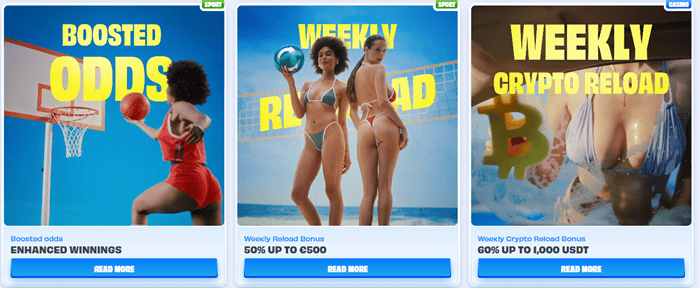 No Deposit Bonus for new players at OnlySpins