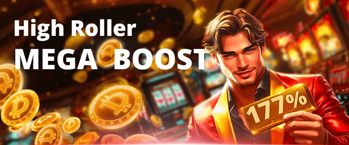 CryptoWins High Roller MEGA Boost 