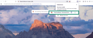 ExpressKeys browser extension in Brave.