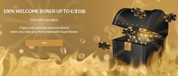 100% bonus and 100 free spins 