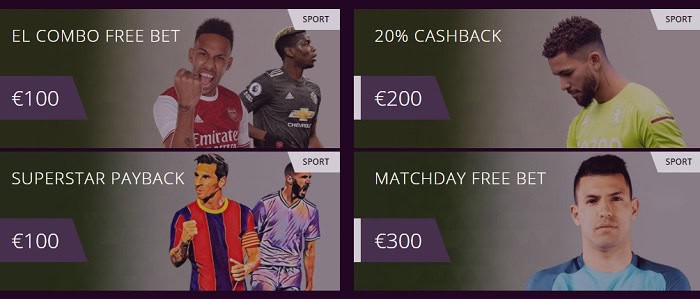 Malina Sports Bonuses 