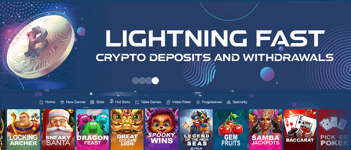 Enjoy instant withdrawals! 