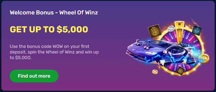 Claim Welcome Casino Bonus 