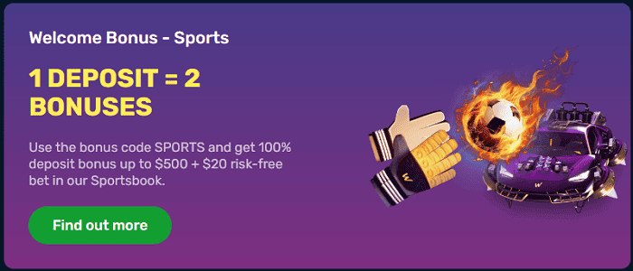 Get Sports Welcome Bonus 