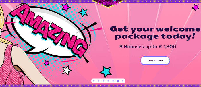 Get 1300 EUR welcome bonus! 