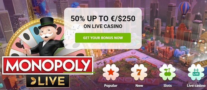 Live Dealer Bonus 