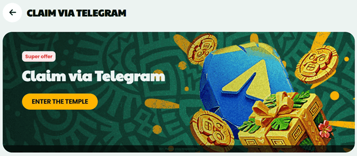 Tikal Free Spins on registration 