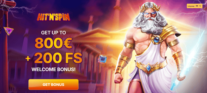 Hitnspin Casino Denmark Gratis Spins Free Bonus for Danish players