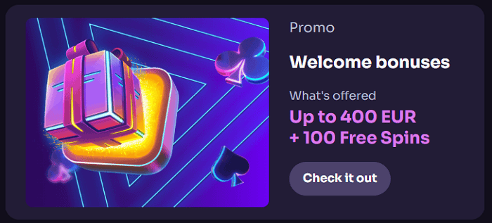 WinSpirit Welcome Bonus 1st Deposit 