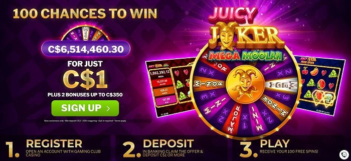 100 free spins chances after $1 deposit 