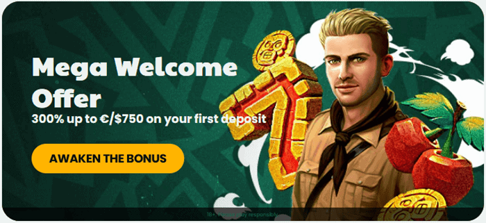 Claim Mega Welcome Offer 