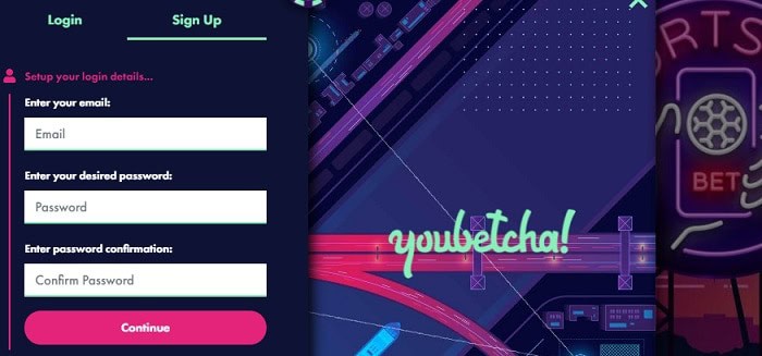 Open your account now 