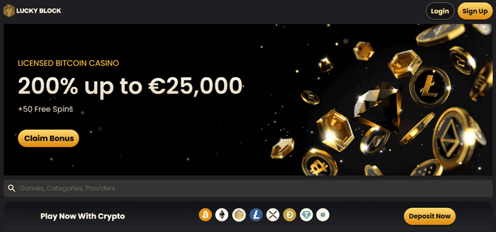 Lucky Block Nederlands Casino Free Spins Welcome Bonus 