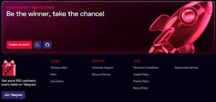 YBets Casino free spins bonus