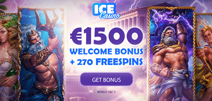 ICE Casino Ireland Free Spins Bonus No Deposit Required 