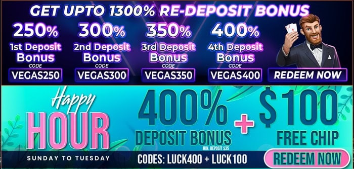 VegasRush no deposit
