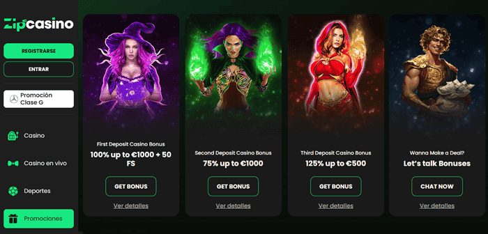 Zip Casino Spain Free Spins Welcome Bonus