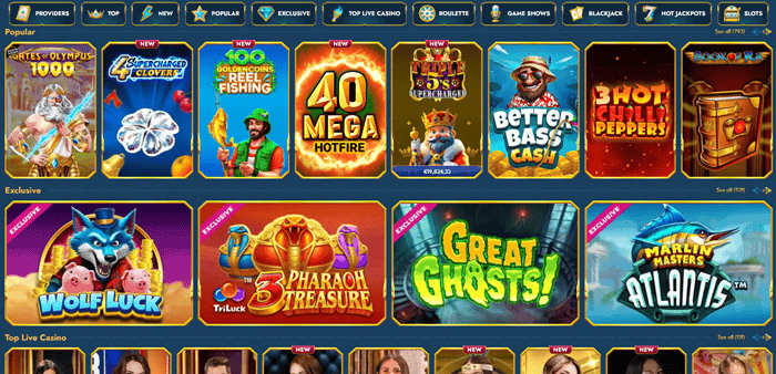 Casea Casino Games and Live Dealer 