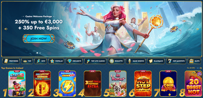 Get 350 Free Spins at Casea Casino 