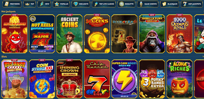 Casea Casino Games and Casea Live Casino 