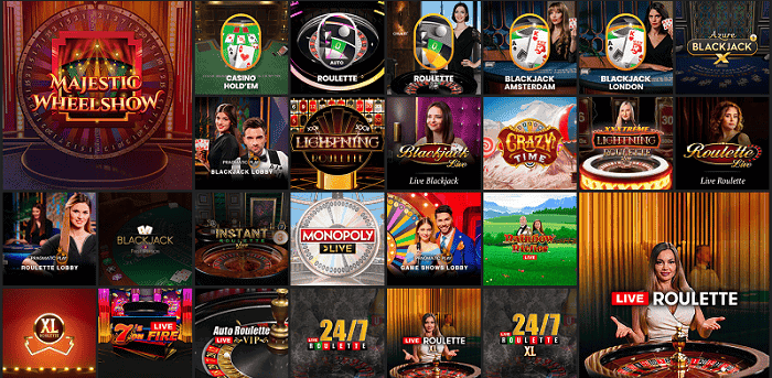 Live Dealer Show Games